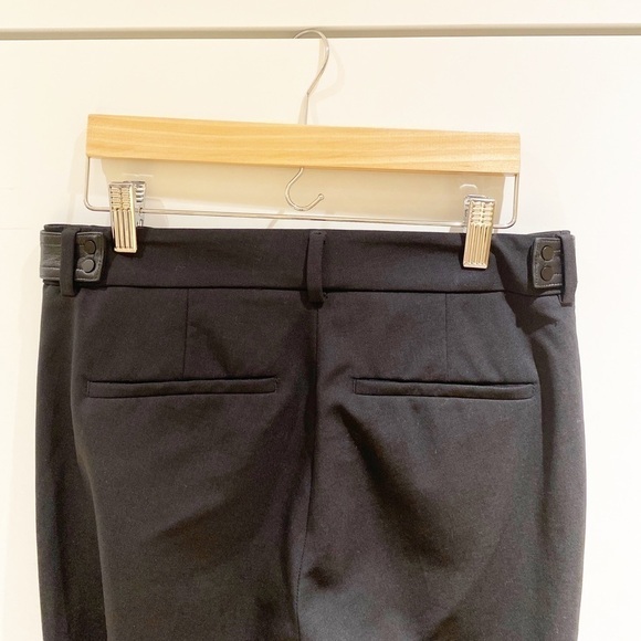 vince cropped wool pants w leather trim 🖤 - Picture 9 of 10